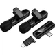 Микрофонная радиосистема Hoco L20A Lightning/USB-C Black (6942007655507) [171194] - изображение 4