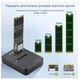 Док-станция ELUTENG M.2 NVMe и SATA на USB-C, адаптер для SSD M.2 на USB Type-C, двухпротоковый корпус для накопителей - изображение 2