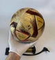 Футбольний м’яч Adidas Al Hilm 5 розмір /золотий - изображение 14