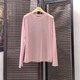 Прозора сітчаста кофтинка лонгслів xs/s рожевий (50r040) - зображення 2
