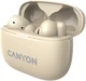 Наушники Canyon OnGo TWS-10 ANC ENC Beige (CNS-TWS10BG) - изображение 4