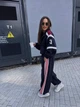 Женский спортивный костюм синий M - изображение 2