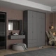 Туалетный столик Doros Левия Графит 2Ш 100х32х22 (41516089) - изображение 3