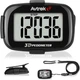 Шагомер AVTREK Precision 3D с большим дисплеем и LED-подсветкой, черный - изображение 1