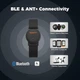Оптический пульсометр moofit для руки, Bluetooth/ANT+, IP67, черный - изображение 3