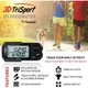 Шагомер Realalt 3DTriSport 3D с 30-дневной памятью, черный - изображение 2