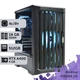 Рабочая станция PowerUp Desktop #813 Core i3 14100F/16 GB/SSD 512GB/NVIDIA Quadro RTX A400 4GB для 3D моделирования видеомонтажа рендеринга для инженеров и архитекторов - изображение 1