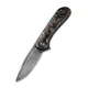 Нож складной карманный Civivi Elementum, (7.5 см) Damascus / Carbon Fiber - изображение 1