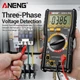 Цифровий мультиметр ANENG SZ818 PRO з акумулятором, USB Type-C, 1000 В, 10 А, NCV - изображение 8