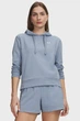 Жіноче блакитне худі Sport Terry Hoodie Under Armour LG 6011015-448 - изображение 1