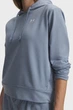 Жіноче блакитне худі Sport Terry Hoodie Under Armour LG 6011015-448 - изображение 3