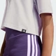 Дитяча футболка EVERYDAY GLAM CROPPED GRAPHIC JUNIOR adidas KA2971 (128) фіолетовий (4068814078987) - зображення 6