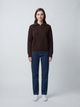 Свитер женский OneSize Коричневый M@C (725572-OneSize) - изображение 1