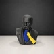 Статуэтка (Бюст) Тараса Григорьевича Шевченко из гипса ручной работы 19 см (Черный) - изображение 2