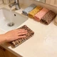 Набор полотенец из микрофибры и кораллового флиса для лица и рук 30x30 см 4 шт Разноцветный - изображение 4