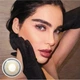 Серые контактные линзы с диоптриями Айс софт грей 2шт. от ELITE Lens. -5.0 - изображение 2