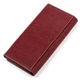 Кошелек женский STINGRAY LEATHER 18097 из натуральной кожи морского ската бордовый - изображение 2