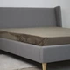 Простыня ТЕП "VELOUR" с резинкой Хаки, 180x200 - изображение 3