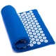 Килимок масажний Acupressure Mat з валиком акупунктурний для спини шиї та релаксації - зображення 3