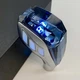 Ручка КПП с подсветкой Hyundai, ручка переключения передач хрустальная с Led подсветкой - изображение 2