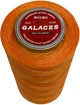 Нить вощеная плоская Galaces 0.8 мм 270 м для ручного шитья кожи и обуви — Светло-оранжевый (061) - изображение 2