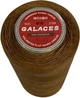 Нить вощеная плоская Galaces 0.8 мм 270 м для ручного шитья кожи и обуви — Глиняный коричневый (015) - изображение 2