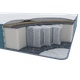 Матрас ортопедический Homefort «Dream Cocos» 80х190 см Белый (347072510) - изображение 4