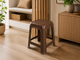 Табурет пластиковый 360*360*435 мм R-Plastic 00002/brown - изображение 2