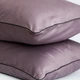 Набір наволочок Moon&Star Сатин Premium Velvet Plum Corner 40х40 2 шт (MS-840002610) - зображення 2