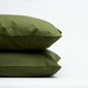 Набор наволочек Moon&Star Бязь Gold Люкс Olive Luxe 40х40 2 шт (MS-840002034) - изображение 1