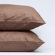 Набір наволочок Moon&Star Satin Stripe Latte Brown 50х70 2 шт (MS-840002715) - зображення 1