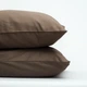 Набір наволочок Moon&Star Сатин Premium Brown 40х40 2 шт (MS-840002628) - зображення 1