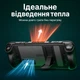 Чехол JSAUX оригинал для Steam Deck со встроенной подставкой на 4 угла, TPU + PC, противоударная защита - изображение 7