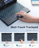 Чехол клавиатура с подсветкой для iPad Air 4 - Немецкая раскладка QWERTZ - изображение 6
