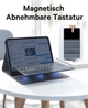 Чохол-клавіатура з тачпадом для планшета 10.2–10.5″, Bluetooth, QWERTZ розкладка, чорний - зображення 6