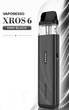 Pod-система Vaporesso XROS 6 Mini Black 1600мАч электронка черная с верхней заправкой подик со сменным картриджем 3мл - изображение 1