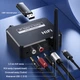 Цифро-аналоговий перетворювач звуку Bluetooth 5.1 DAC, оптичний Toslink (SPDIF) в RCA та AUX 3.5 мм, USB ( BT35 ) - зображення 7