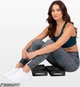 Клиновий блок EasyFit EF-0690 куточок, блок-платформа для присідань набір 3 шт Чорний (56003427) - зображення 10
