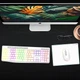 Бездротова клавіатура з мишкою 1600 DPI AD Advance RGB, акумуляторний комплект, безшумна клавіатура та миша, уцінка - зображення 7