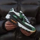 Кроссовки мужские зеленые 90 White Green Suede 43 - изображение 4