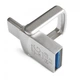 USB OTG T&G 2&1 Type C 64GB Metal 104 Колір Сталевий - зображення 3