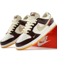 Кроссовки женские Ni Dunk LX White/Maroon / кроссовки Най Данк ЛХ белые с бордовым 38 - изображение 1