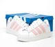 Кроссовки женские Adi Superstar 2W White Pink Plarform / кеды Ади суперстар 2В платфортм белые розовые 40 - изображение 5