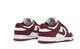 Кроссовки женские и мужские Ni Dunk Low Team Red Bordo White / кроссовки Най Данк бордовые с белым 42 - изображение 3