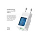 Зарядний пристрій ColorWay GaN Mini 35W PD Port PPS USB (Type-C PD + USB QC4.0) cable Type-C (CW-CHS055PDC-WT) - зображення 10