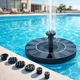 Фонтан садовий на сонячній батареї, 160мм + 5 насадок, Water Pump - зображення 1