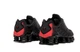 Кросівки жіночі та чоловічі Ni Shox TL Black Red / Най Шокс чорні з червоним 45 - зображення 3