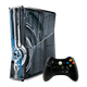 Набір Консоль Microsoft Xbox 360 S Halo Limited Edition Freeboot 250GB Silver + 5 Вбудованих Ігор Б/У + Геймпад Бездротовий RMC - зображення 1