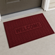 Килимок для дверей Stenson N01576 Welcome 38×58 см Бордовий - зображення 3