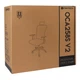 Офисное кресло Fantech OCA258SV2, эргономичное, сетчатая спинка, 3D-подлокотники, регулируемый подголовник, до 120 кг - изображение 6
